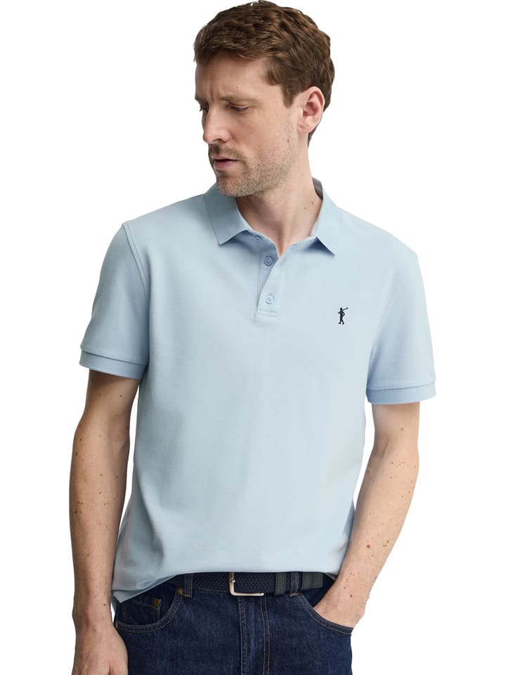 Poloshirt lichtblauw