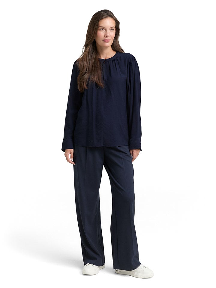 Blouse donkerblauw
