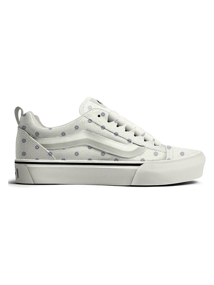 Skórzane sneakersy "Knu Skool" w kolorze białym