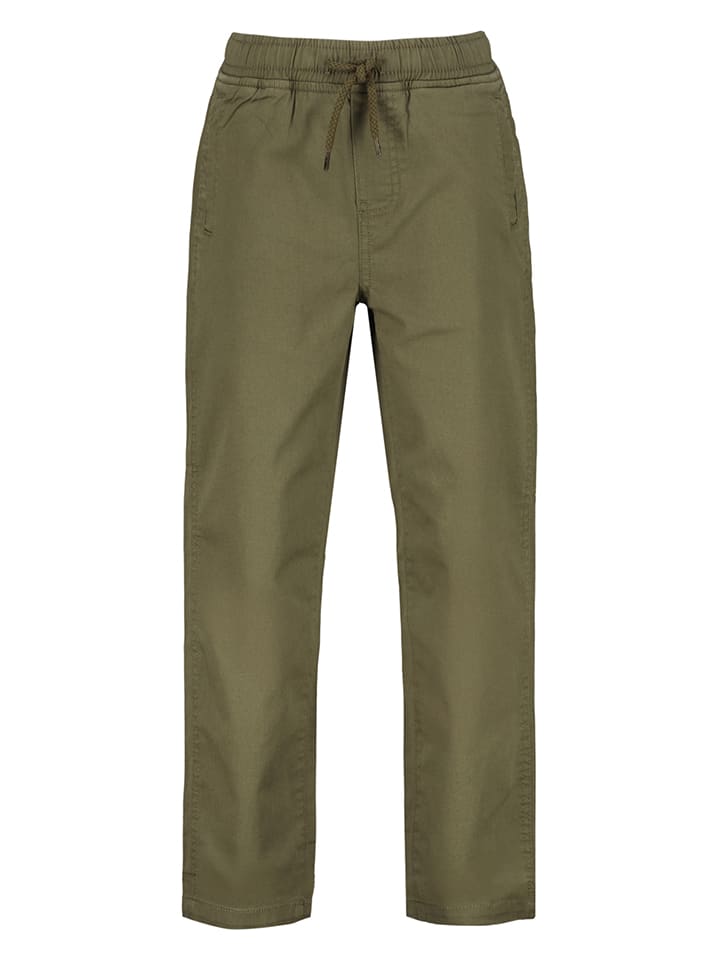Spijkerbroek - loose fit - kaki