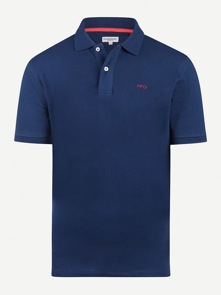 Poloshirt in Dunkelblau