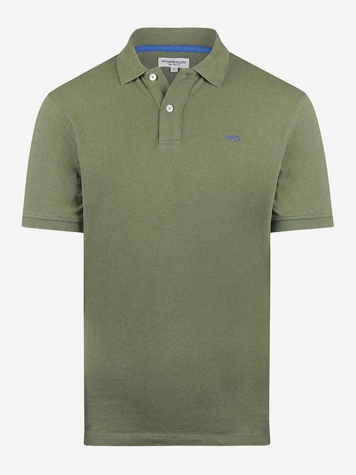 Poloshirt in Oliv