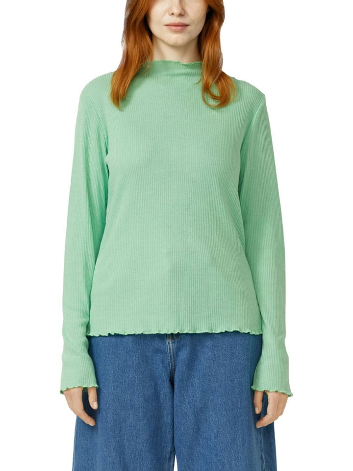 Longsleeve in Grün