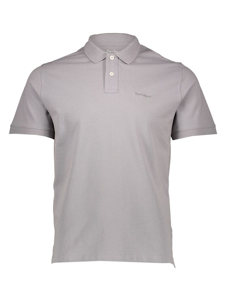 Koszulka polo w kolorze szarym