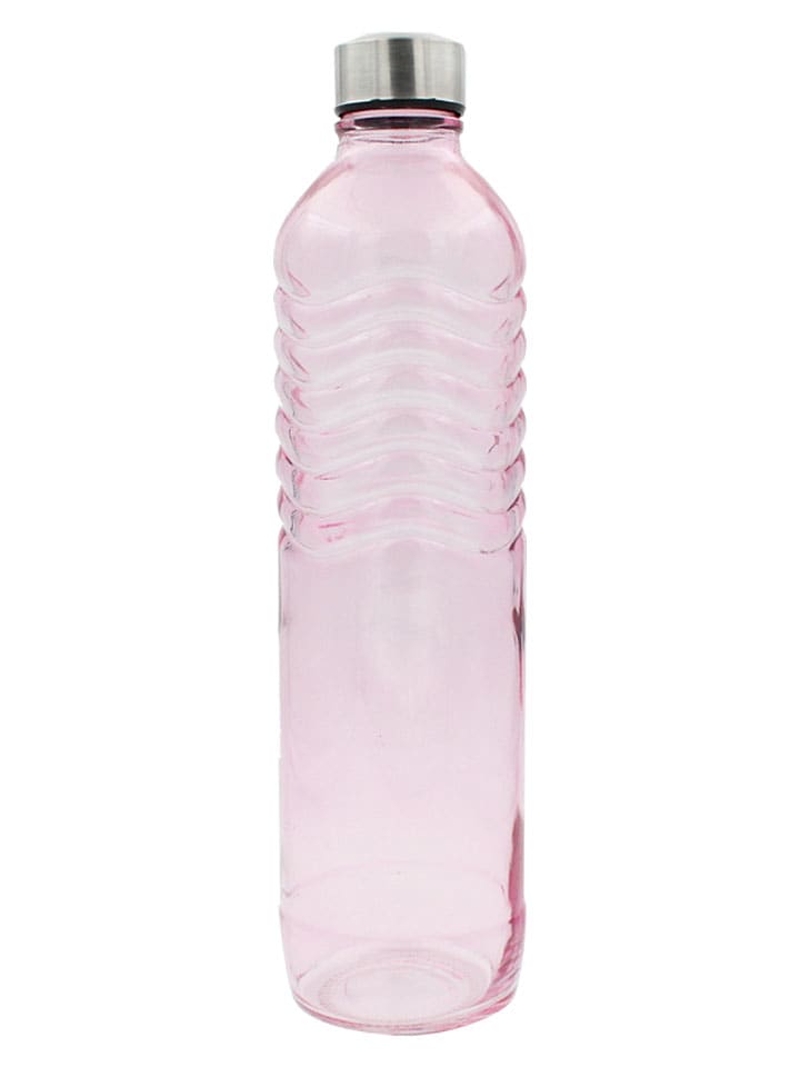Butelka "Gloupop" w kolorze jasnoróżowym - 1,2 l