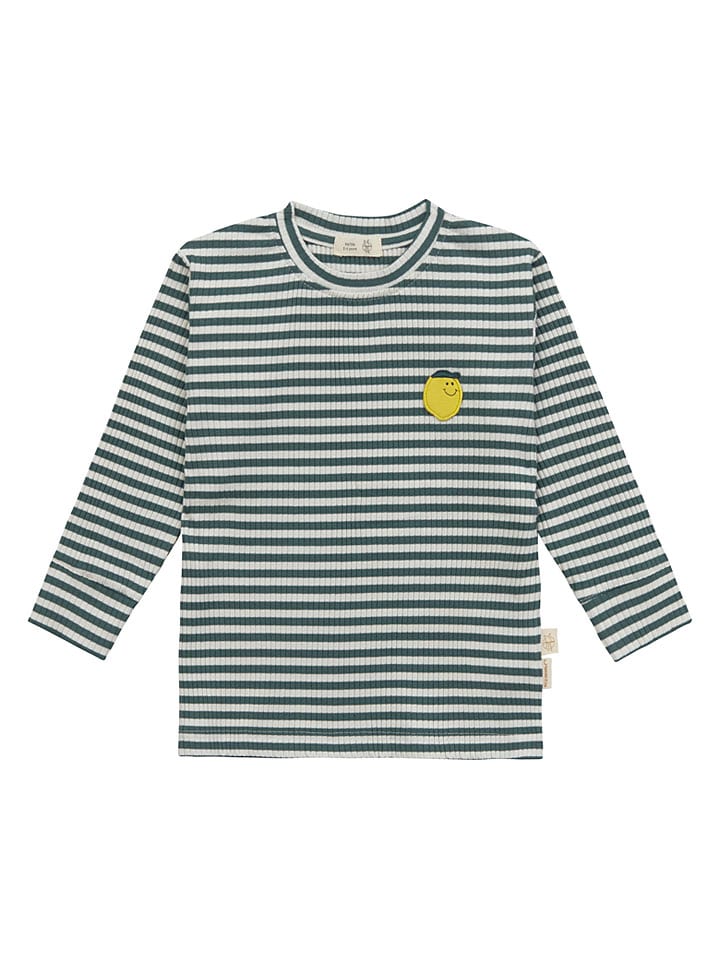 Longsleeve "Lemon" wit/groen/geel