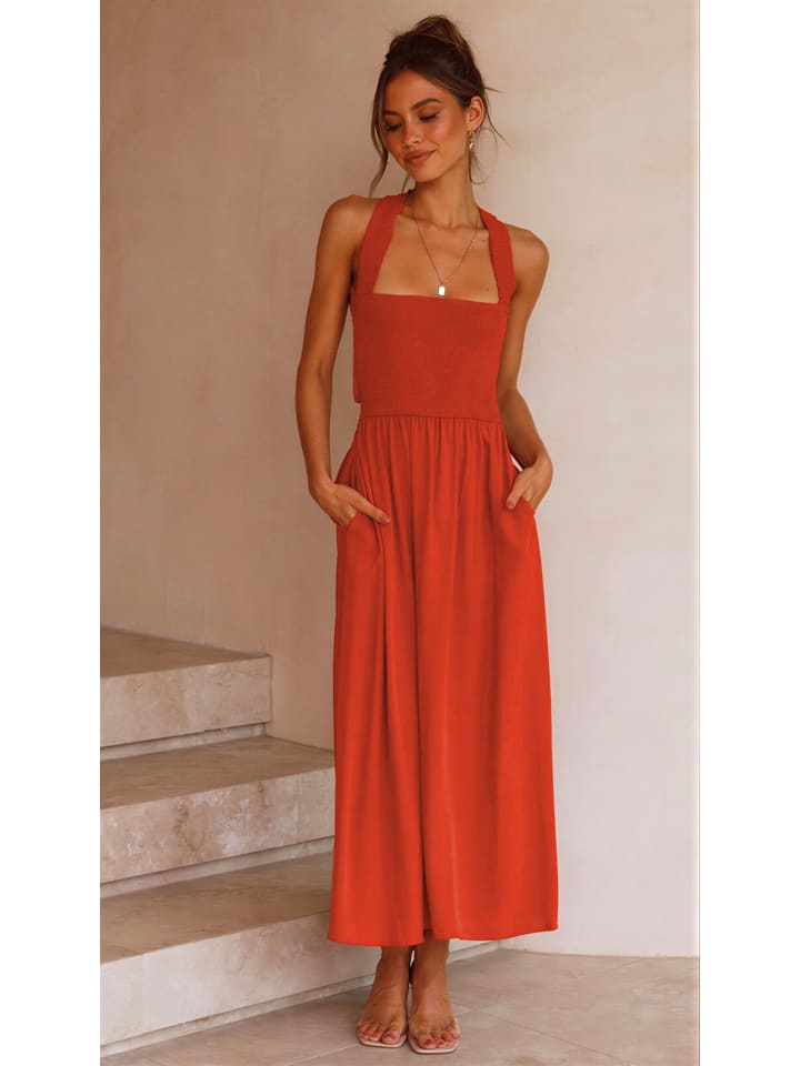 Kleid in Orange