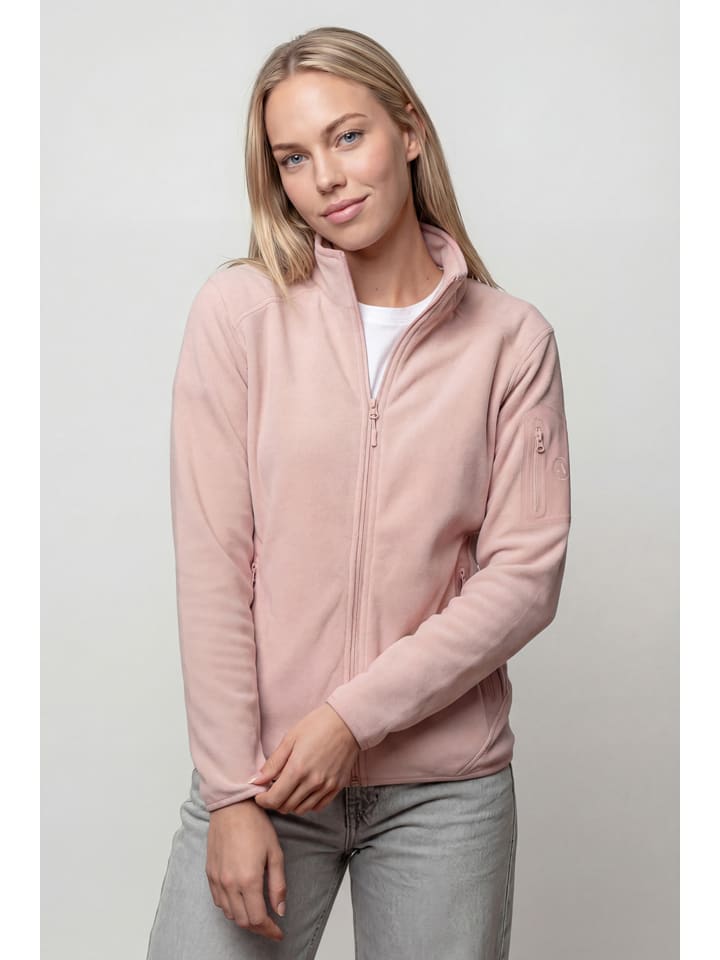 Fleecejacke "Saga" in Rosa