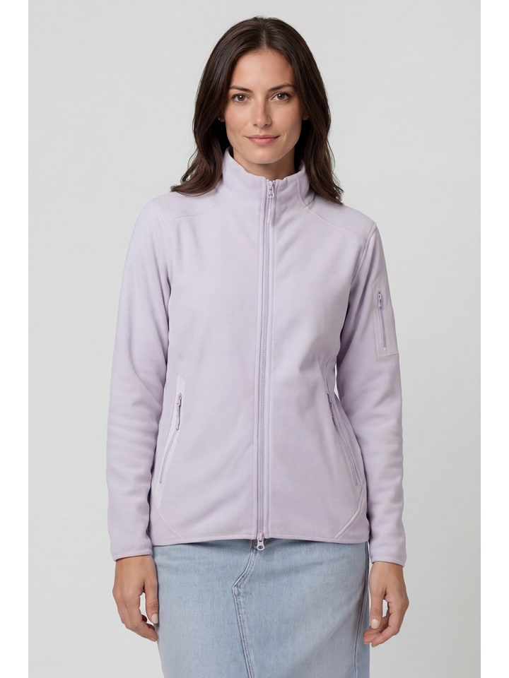 Fleecejacke "Saga" in Flieder