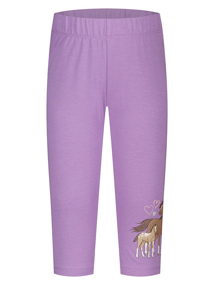Legginsy w kolorze fioletowym