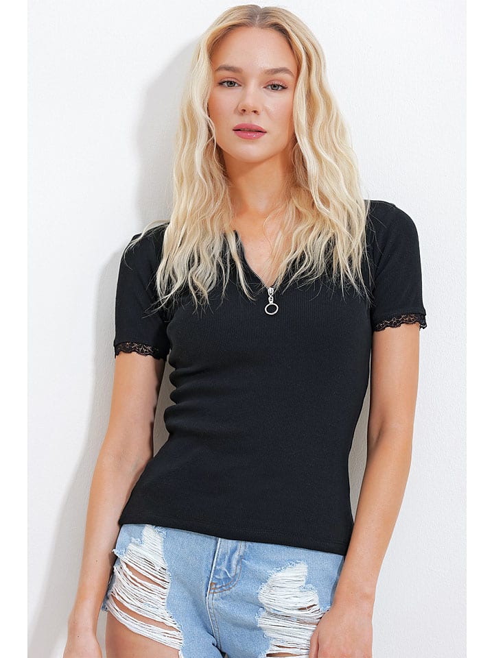 Shirt zwart