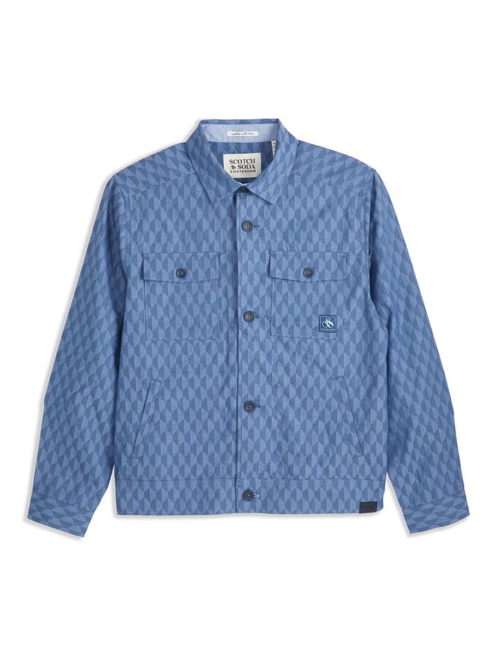 Übergangsjacke in Blau