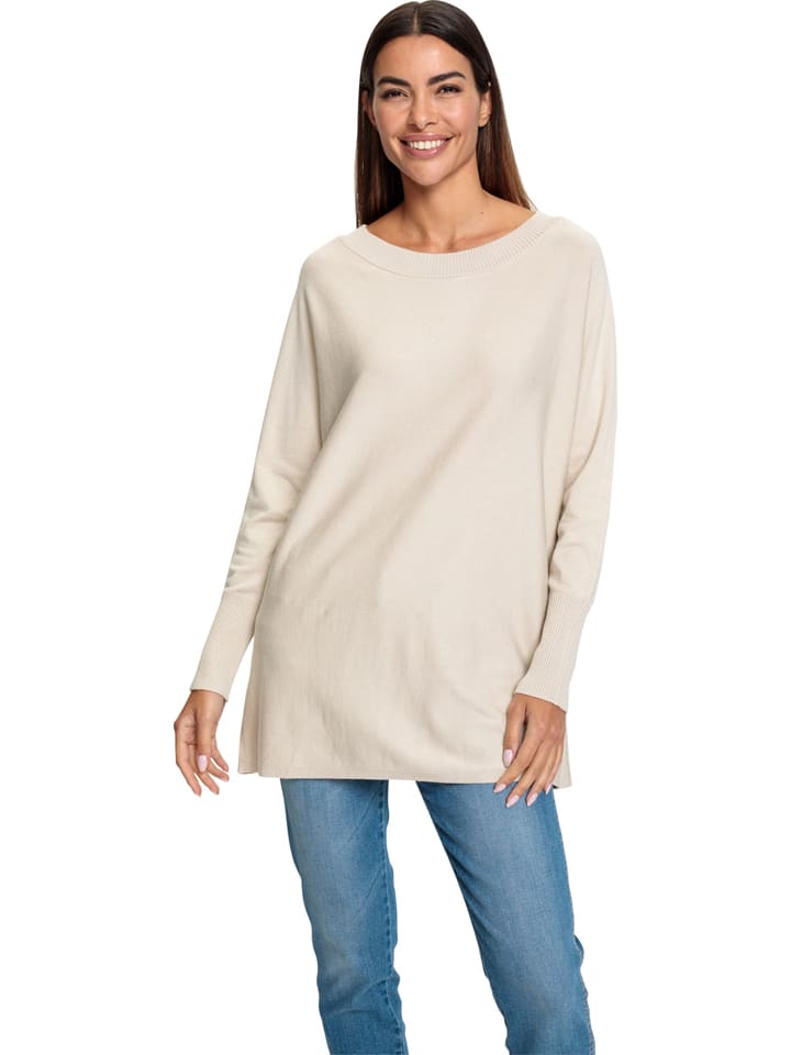 Sweter w kolorze beżowym