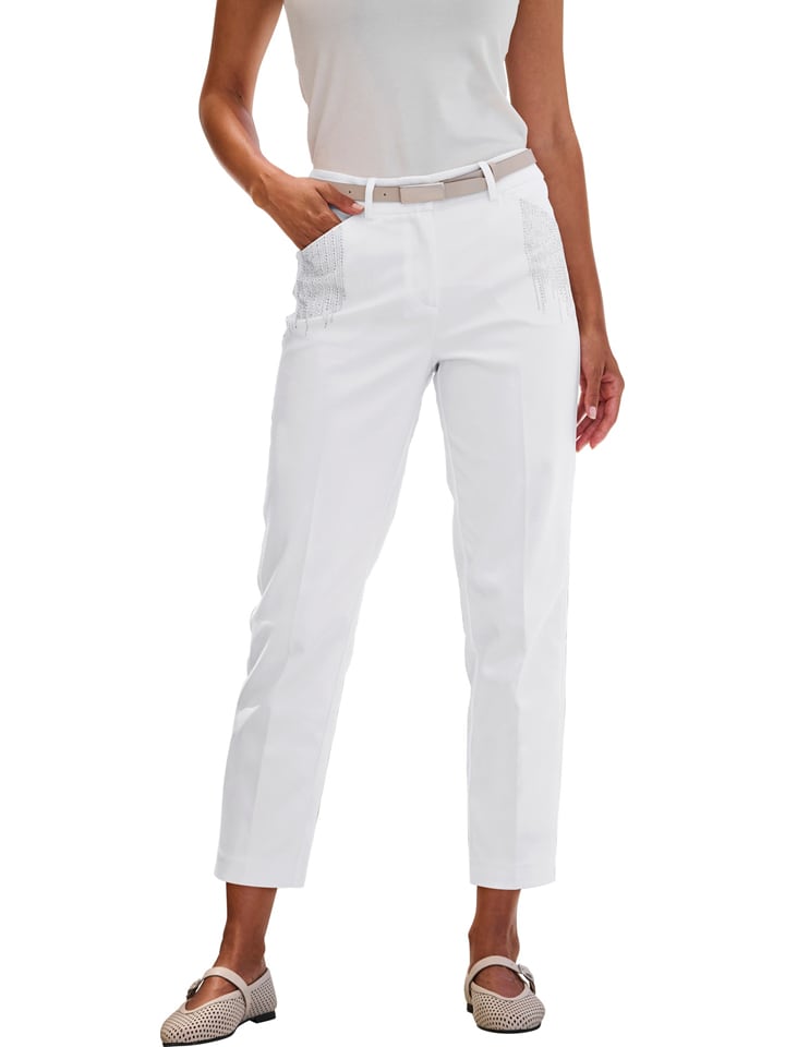 Broek crème