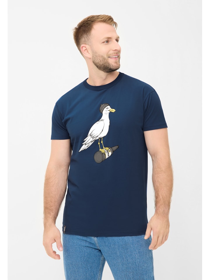 Shirt donkerblauw