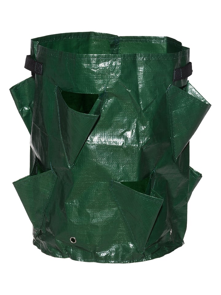 Worek w kolorze zielonym do sadzenia truskawek - 40 l