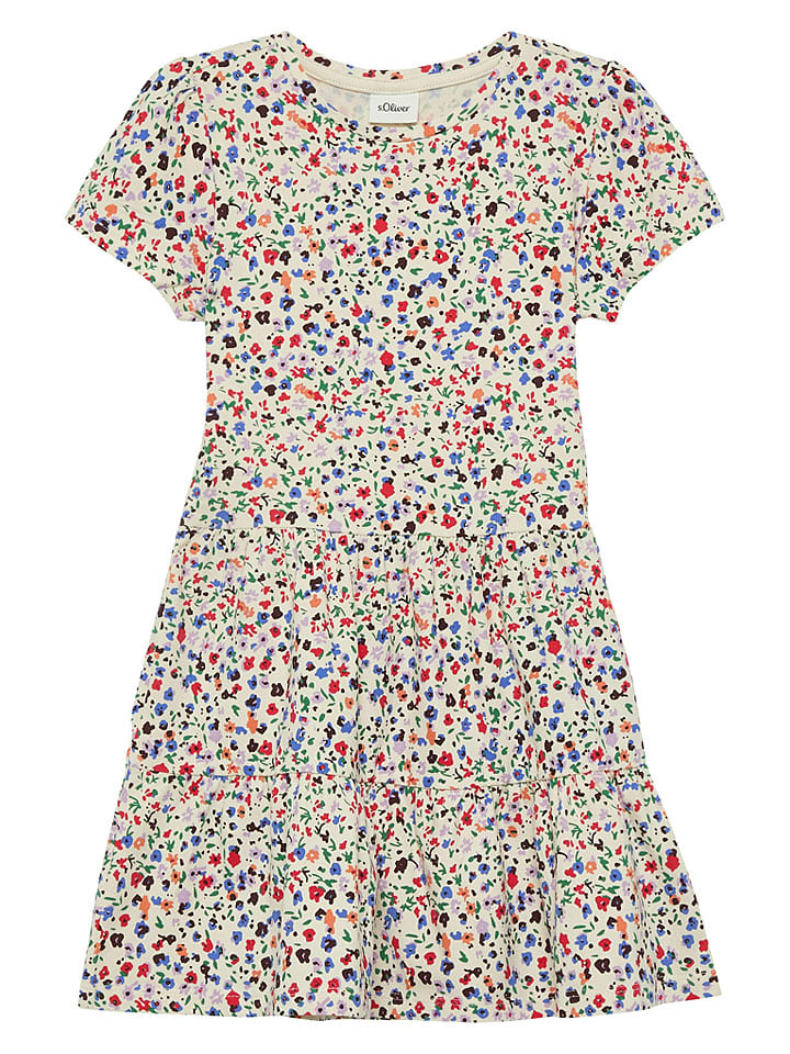 Kleid in Beige