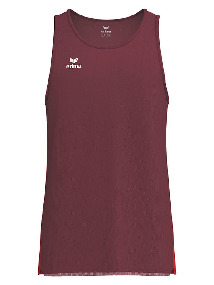 Top sportowy "T&F Wings" w kolorze bordowym