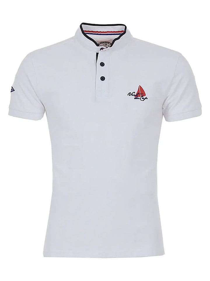 Poloshirt "Carmand" wit