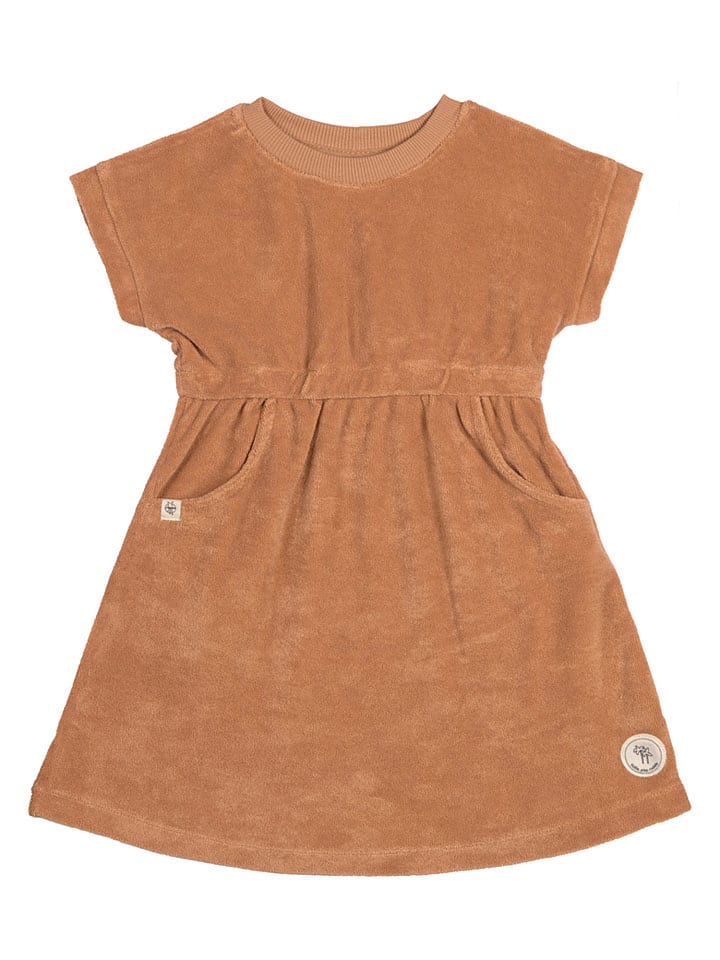 Kleid in Hellbraun