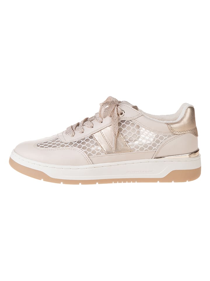 Sneakersy w kolorze beżowym