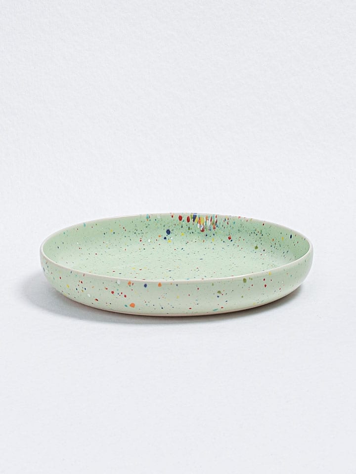 Talerz "New Party" w kolorze zielonym do makaronu - Ø 23 cm