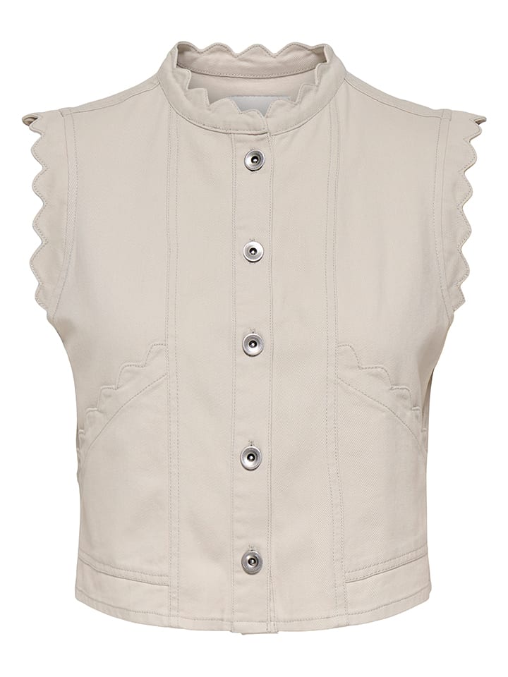 Bodywarmer beige