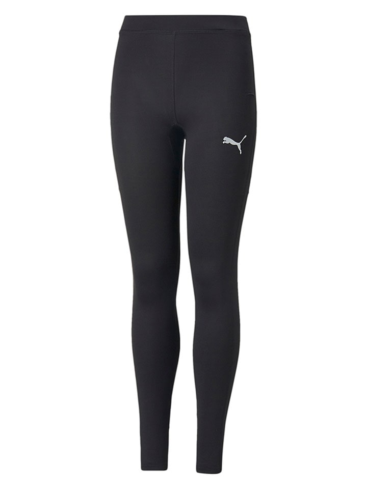 Legginsy sportowe "LIGA" w kolorze czarnym