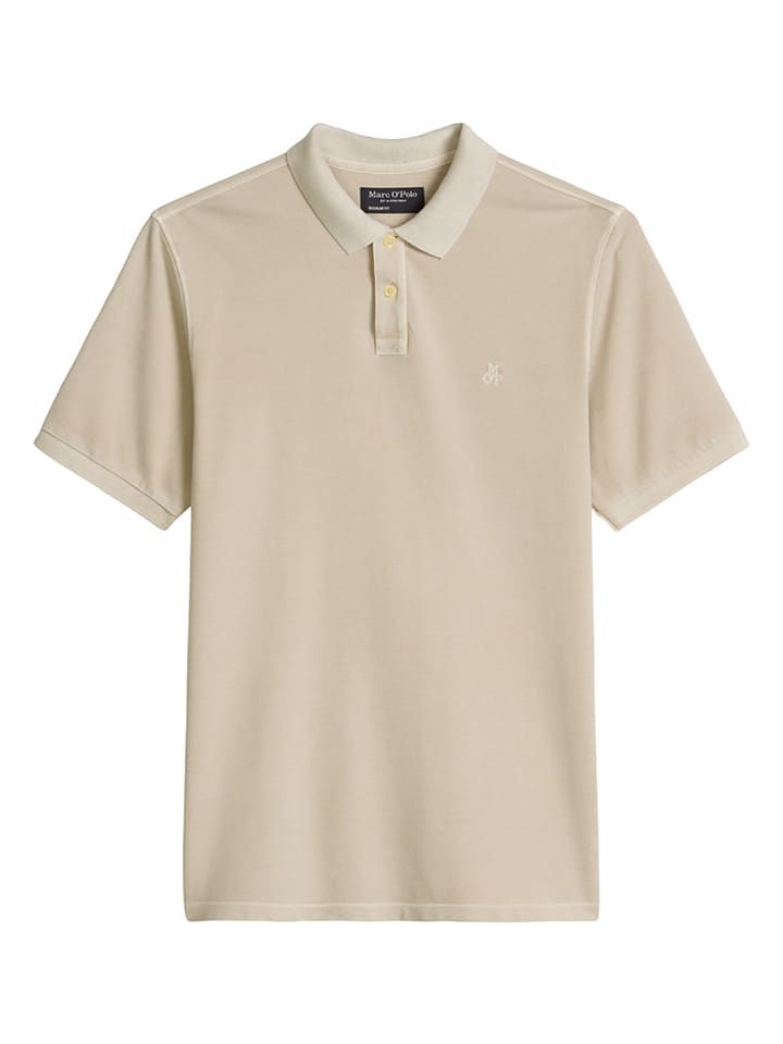 Koszulka polo w kolorze beżowym