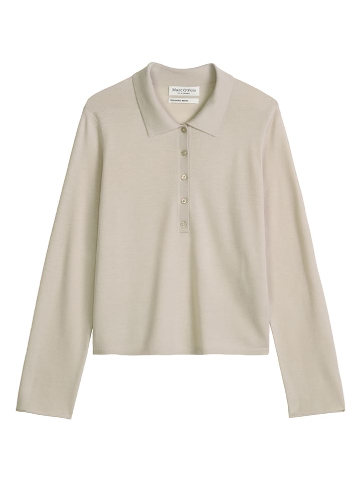 Wollen trui beige