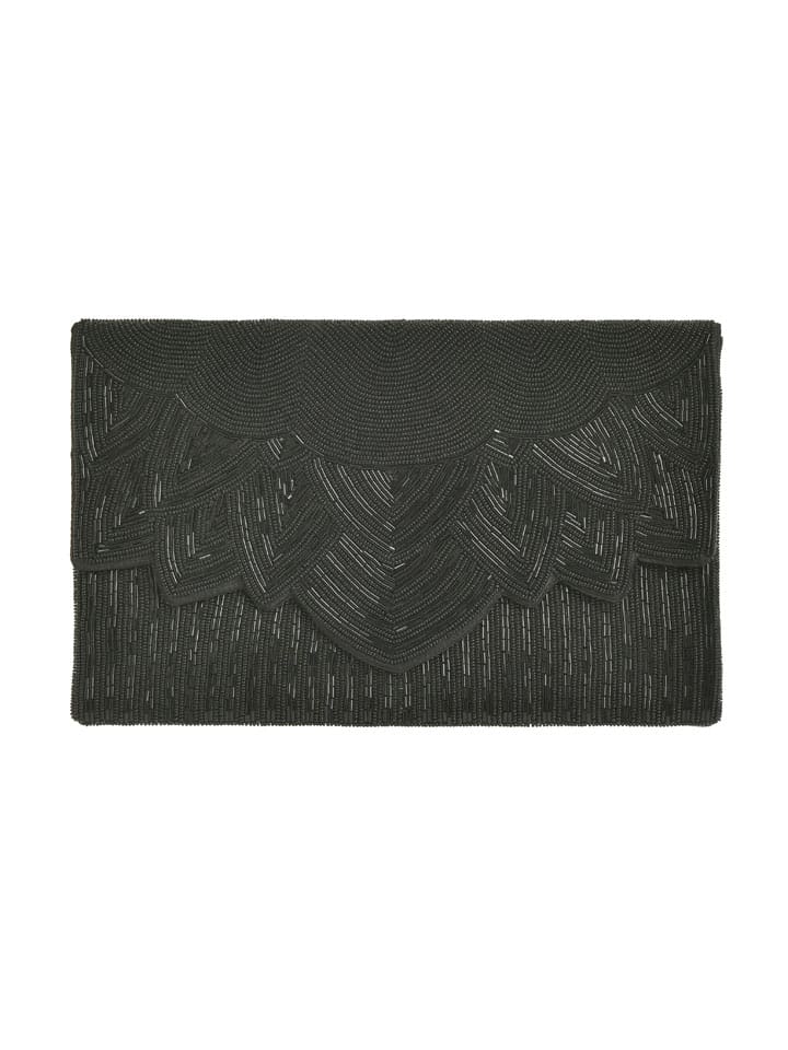 Kopertówka w kolorze czarnym - 26 x 17 x 3 cm