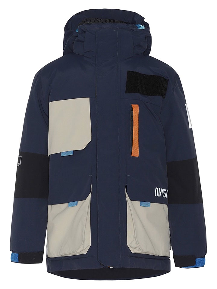 Winterjacke in Dunkelblau