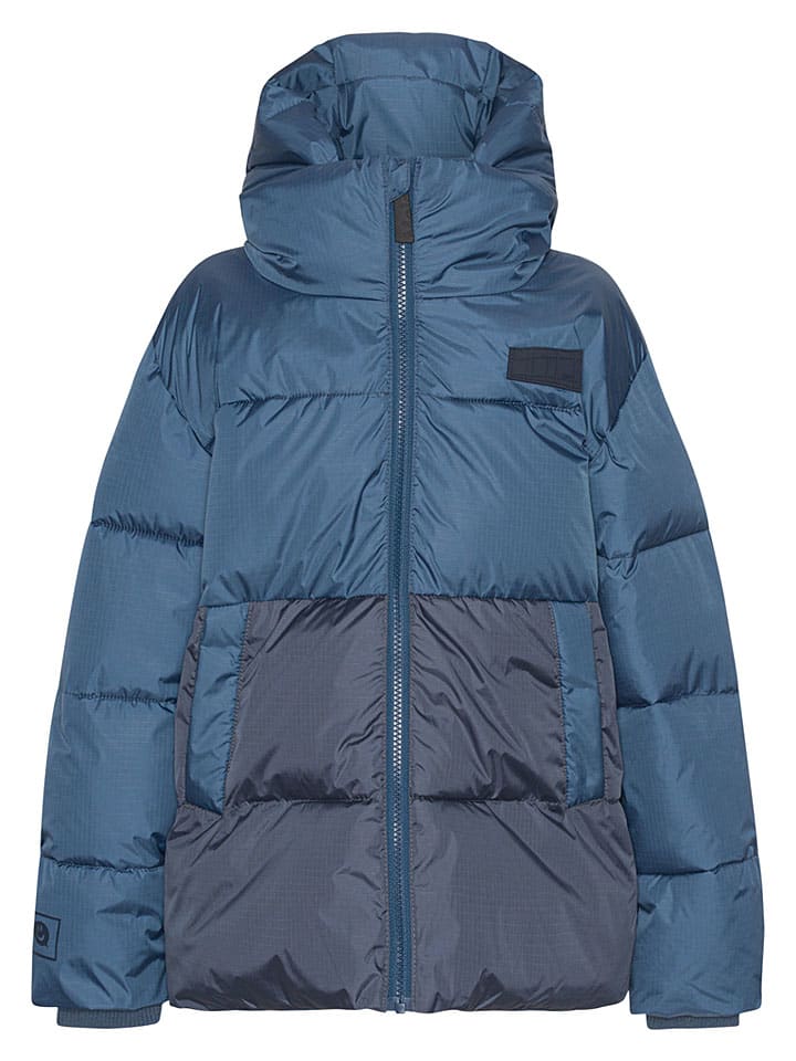 Winterjas blauw