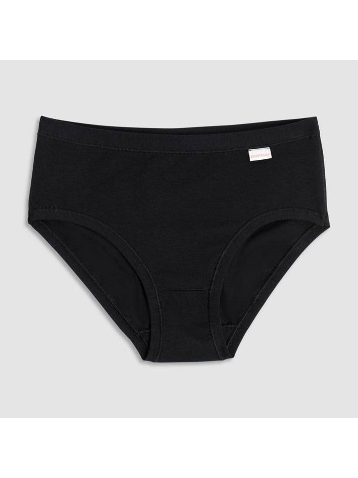 Figi high waist w kolorze czarnym