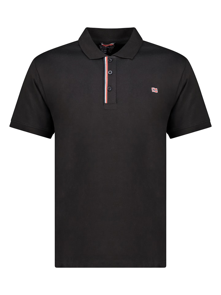 Koszulka polo "Krown" w kolorze czarnym
