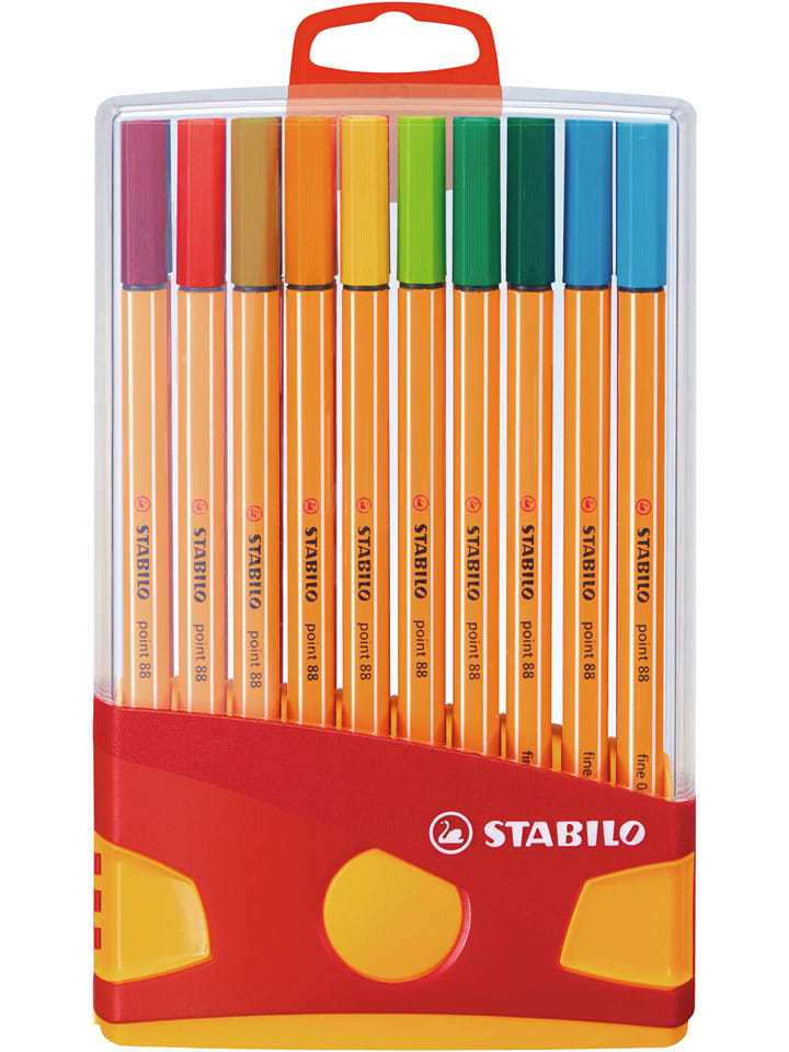 Cienkopisy (20 szt.) "STABILO point 88 ColorParade"
