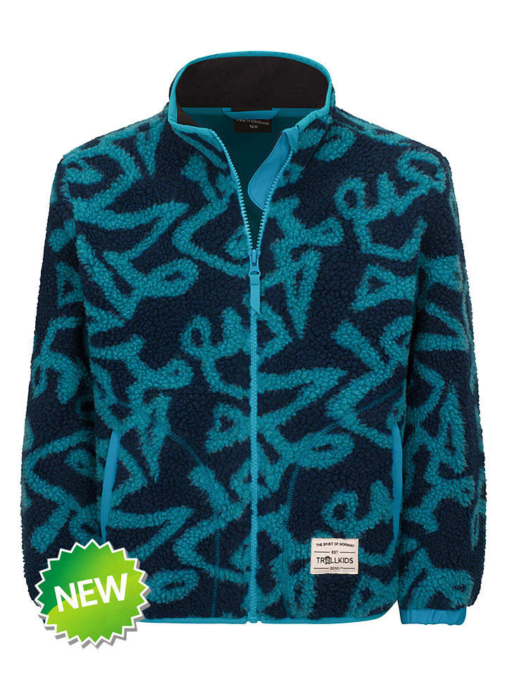 Fleecejacke "Lyngdal" in Dunkelblau