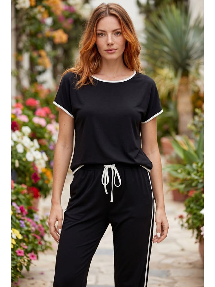 2-delige outfit zwart