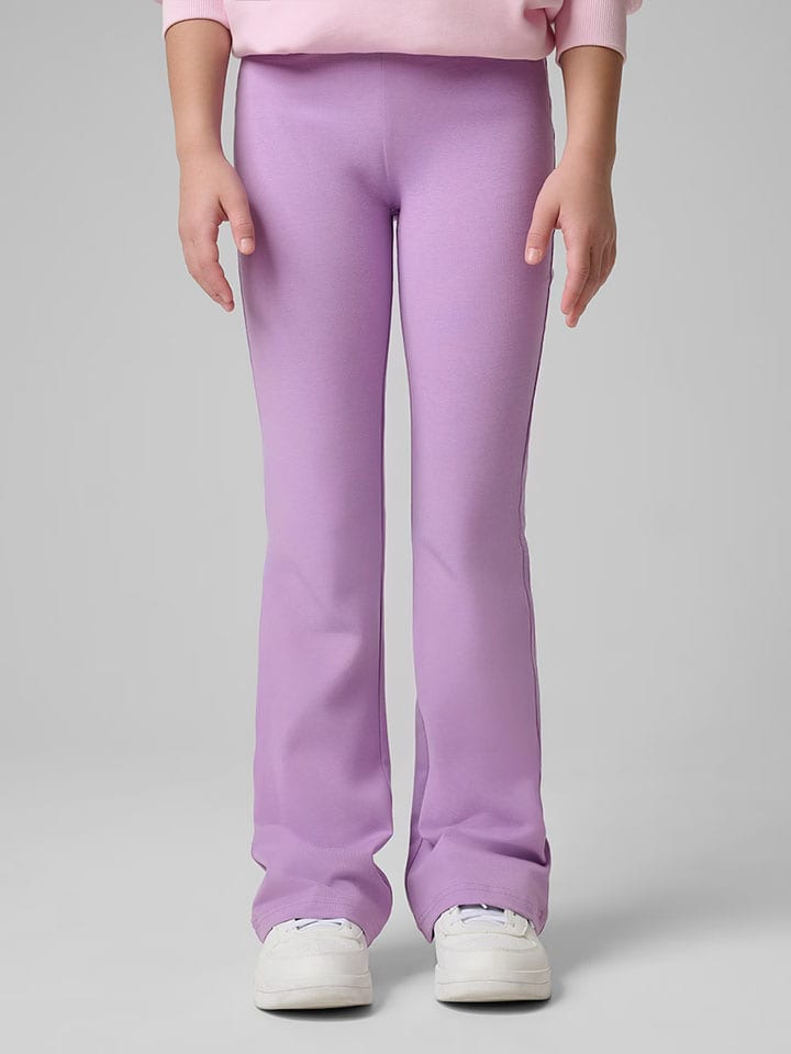 Legginsy w kolorze fioletowym