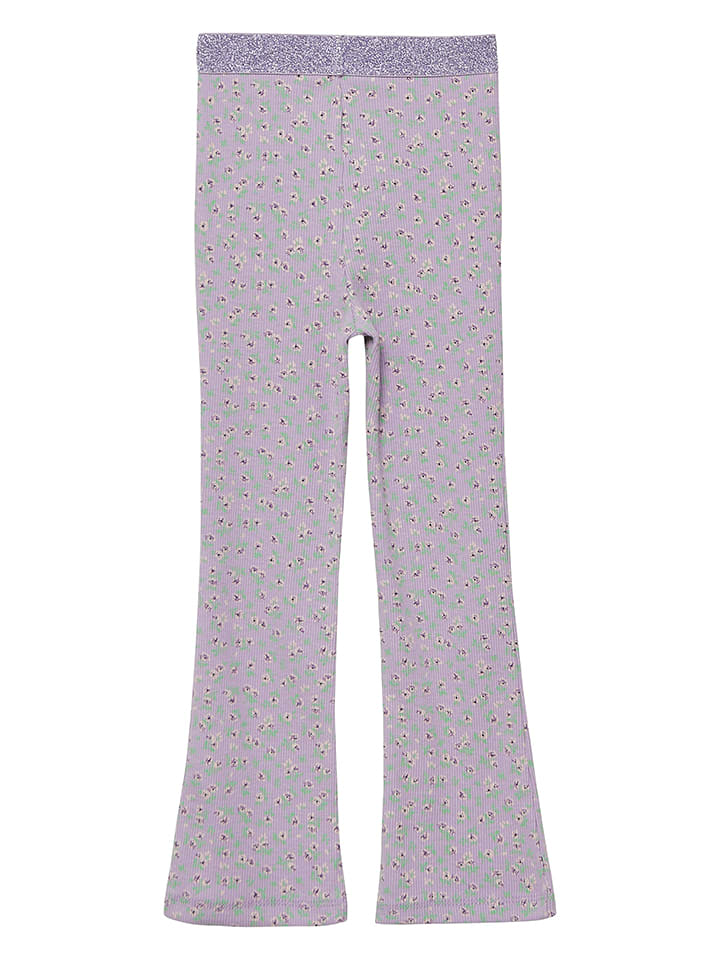 Legginsy w kolorze fioletowym