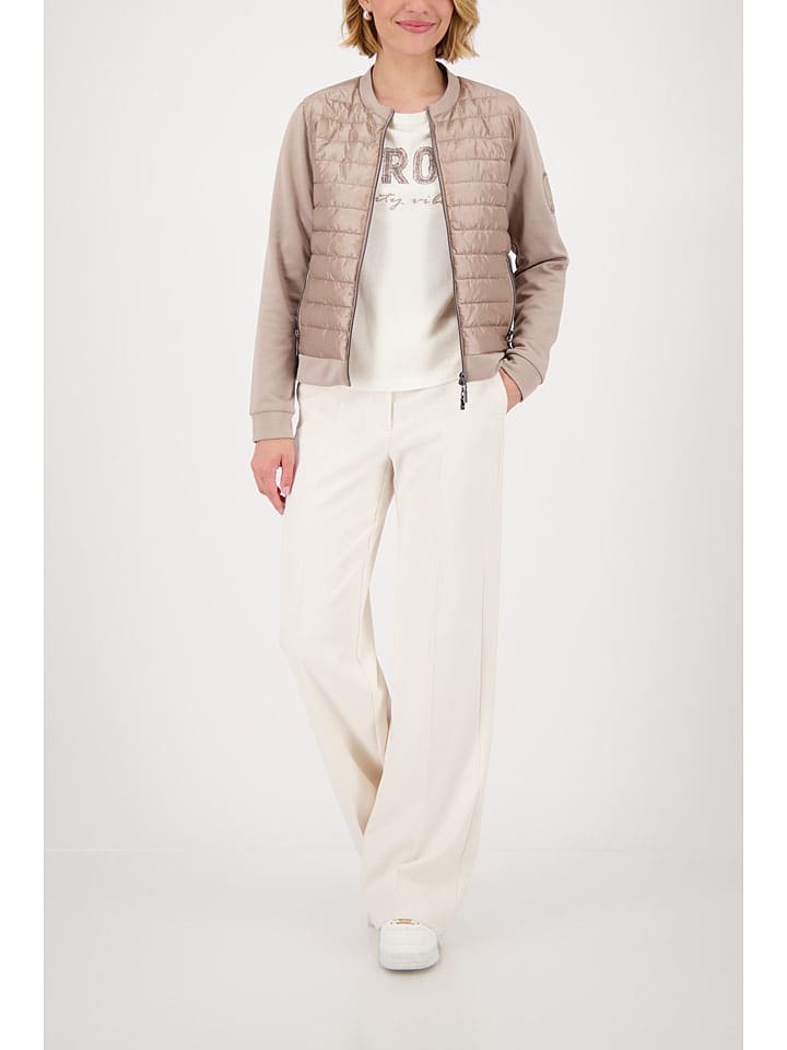 Übergangsjacke in Taupe