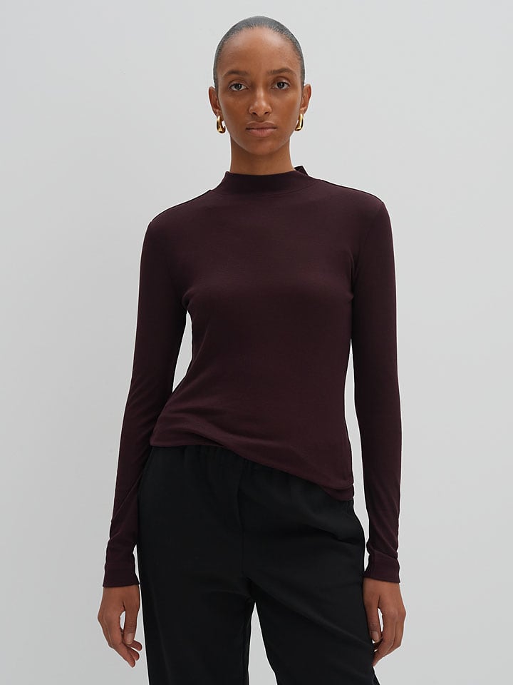 Longsleeve "Kejandra" bordeaux