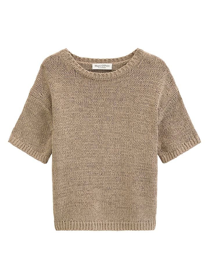 Sweter w kolorze jasnobrązowym