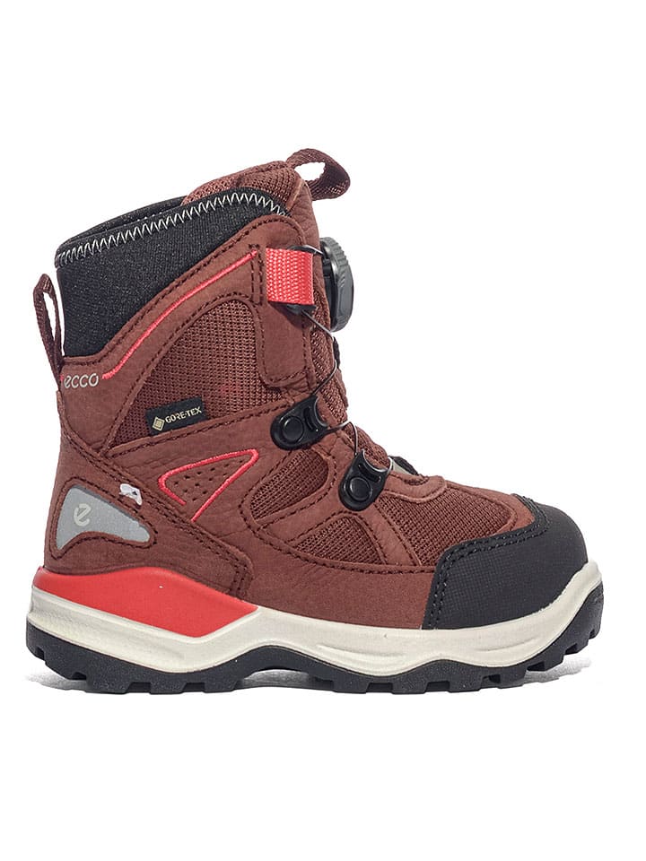 Leder-Boots in Braun