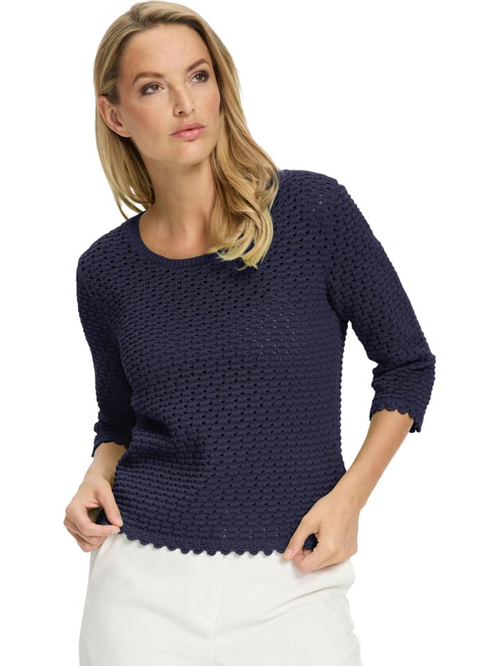 Sweter w kolorze granatowym