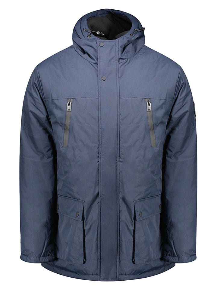 Parka "Barakeak" w kolorze granatowym