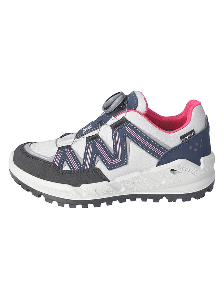 Sneakers "Terron" wit/donkerblauw