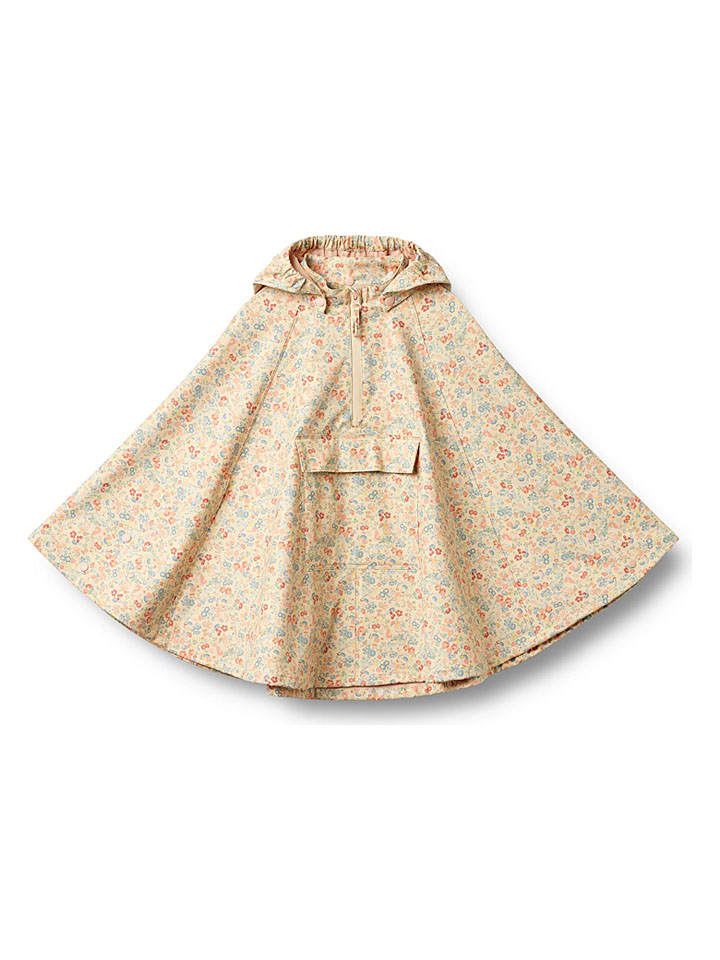 Regenponcho "Drops" geel