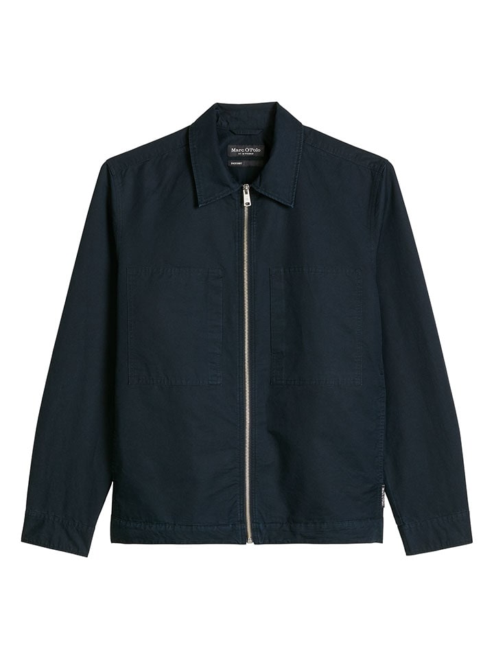 Blousejas donkerblauw