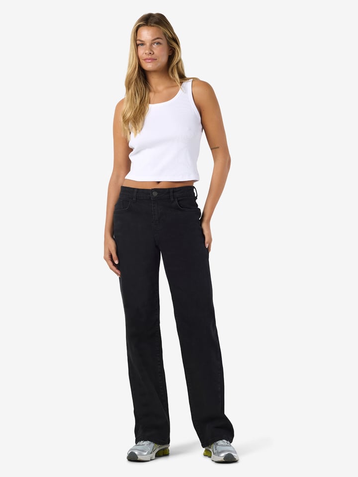 Spijkerbroek "Yolanda" - regular fit - zwart